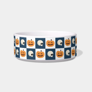 Skulls and Pumpkins Bowl
