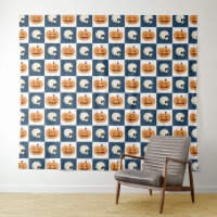 Skulls and Pumpkins Checks