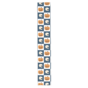 Skulls and Pumpkins Long Table Runner