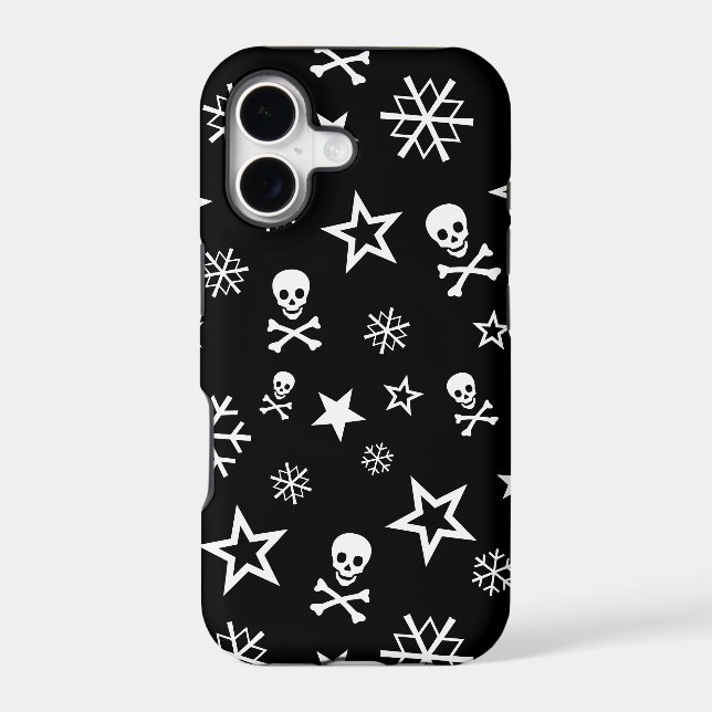 Skulls and Snowflakes (Back)