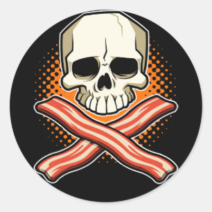Skulls & Bacon Stickers