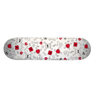 Skulls, Bones & Broken Hearts Skateboard