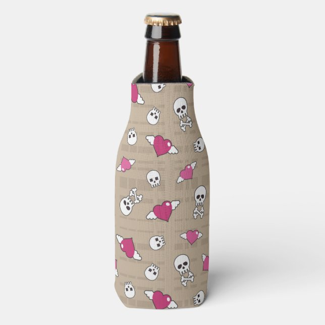 Skulls Bottle Cooler (Bottle Front)