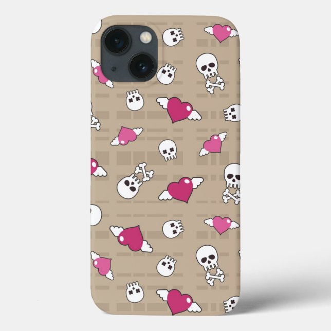 Skulls Case-Mate iPhone Case (Back)