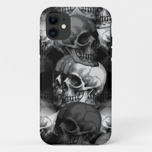 skulls iPhone 11 case