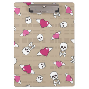 Skulls Clipboard