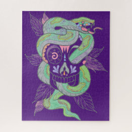 Skulls Coloured Pencil IT8 Colour Puzzle