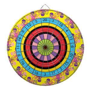 Skulls & Crossbones Dartboard