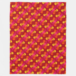 Skulls & Crossbones Fleece Blanket