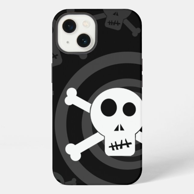 =[ Skulls & Crossbones ]= OtterBox iPhone Case (Back)