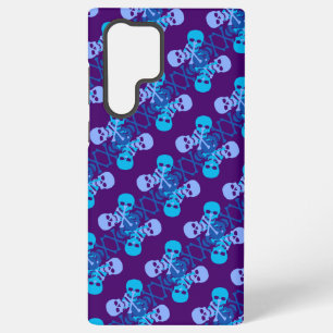 Skulls & Crossbones Pattern Samsung Galaxy Case