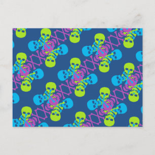 Skulls & Crossbones Postcard