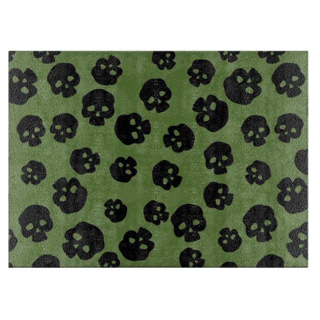Skulls Cutting Board (Front)