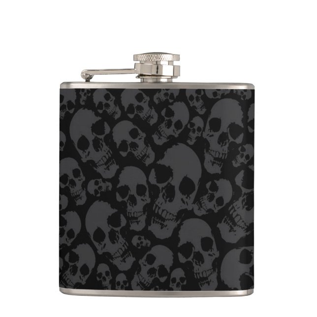 Skulls Flask (Front)