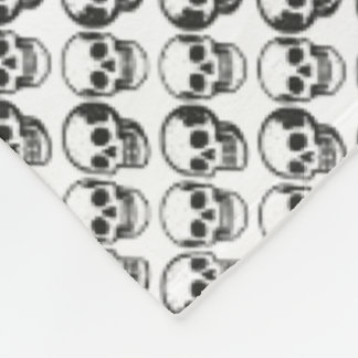 Skulls Fleece Blanket
