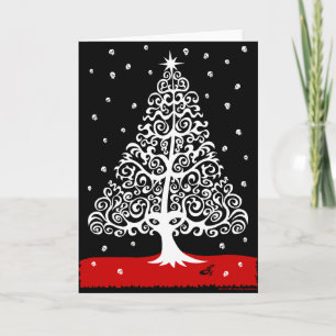 Skulls for Christmas Holiday Card