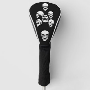 Skulls golf head cover