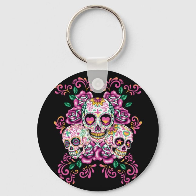 Skulls  key ring (Front)