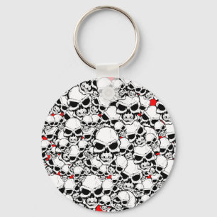 SKULLS KEY RING