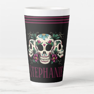 Skulls Latte Mug