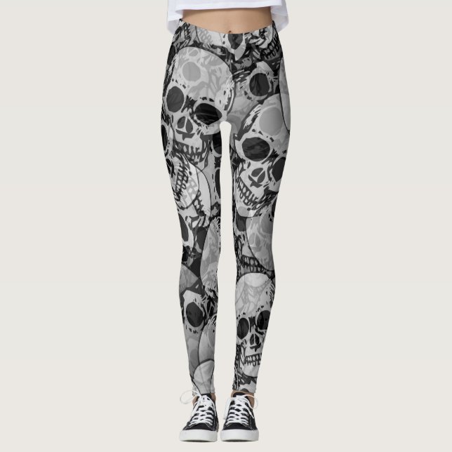 Skulls Leggings (Front)