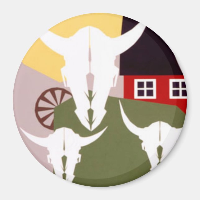 Skulls Magnet (Front)