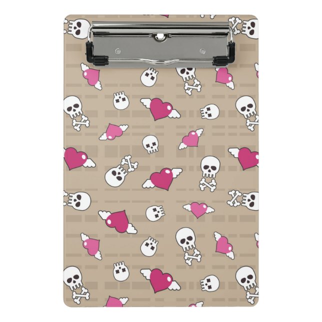 Skulls Mini Clipboard (Front)
