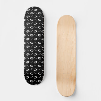 Skulls n' Bones Black Skateboard