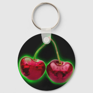 skulls N cherries Key Ring