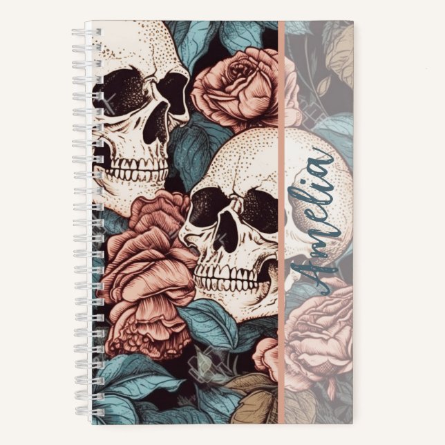 Skulls Notebook (Front)