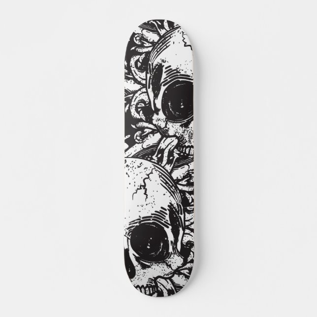 Skulls of Doom Skateboard (Front)