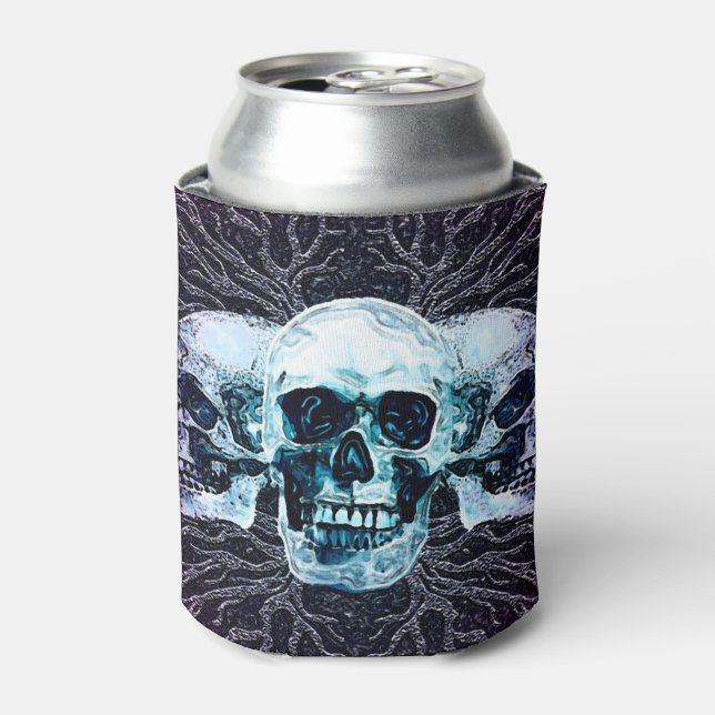 Skulls of the Night Can Cooler (Can Front)