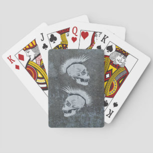 Skulls. Pack of Playing Cards. Cards