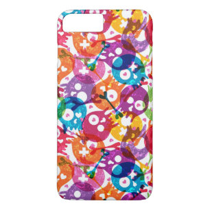 Skulls pattern 3 iPhone 8 plus/7 plus case