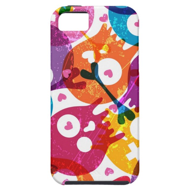 Skulls pattern Case-Mate iPhone case (Back)