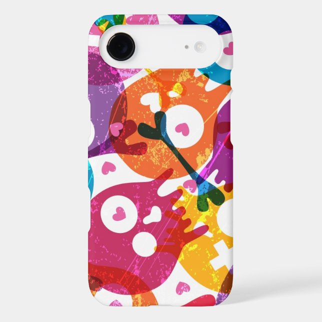 Skulls pattern Case-Mate iPhone case (Back)