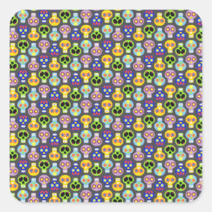 Skulls Pattern Stickers