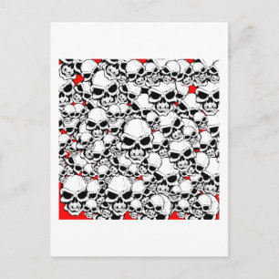 SKULLS POSTCARD