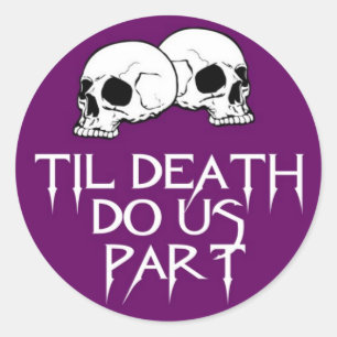 Skulls (Purple) Sticker