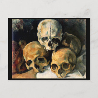 Skulls Pyramide Postcard