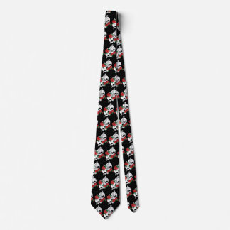 Skulls, Roses and Dagger Tie