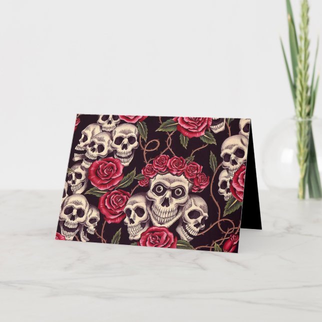 Skulls & Roses Card (Front)