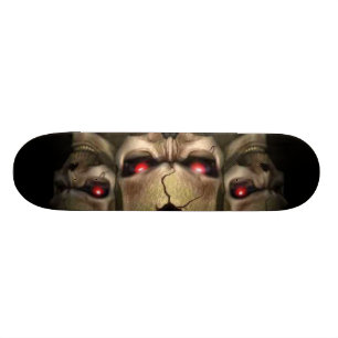 skulls skateboard