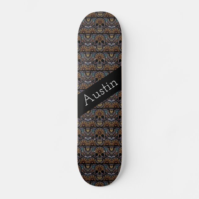 Skulls Skateboard (Front)