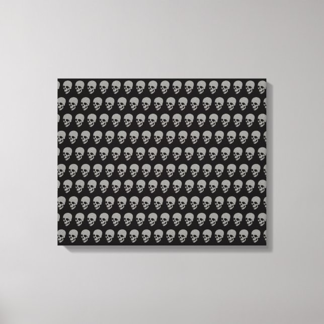 Skulls Stretched Canvas Print (Front)
