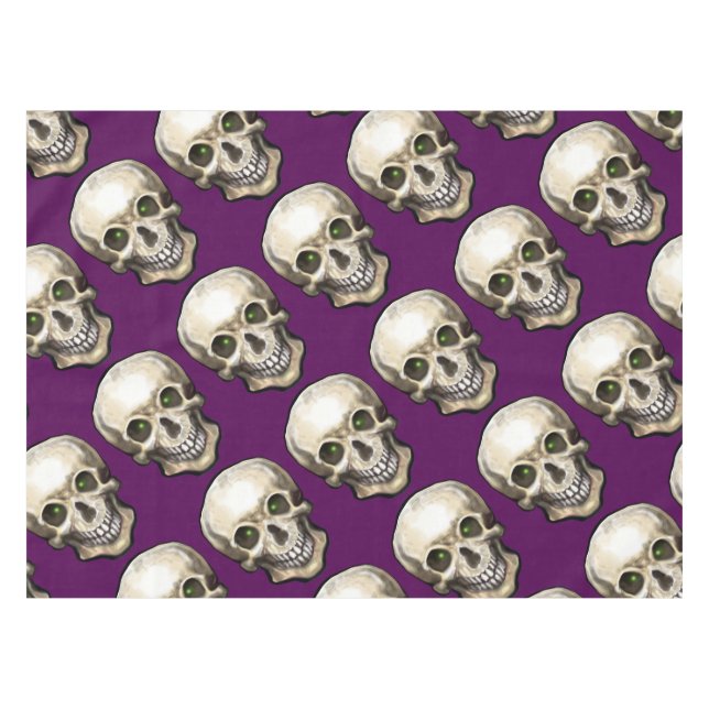 Skulls Tablecloth (Front (Horizontal))