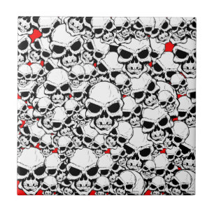SKULLS TILE