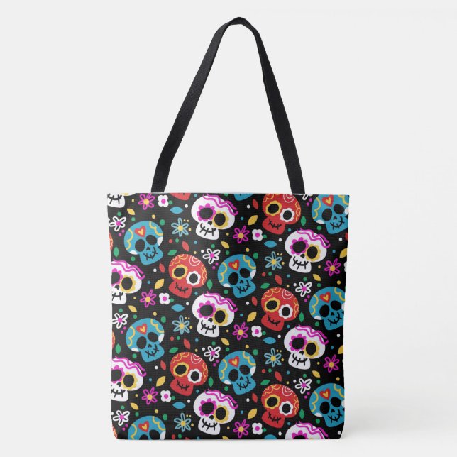 Skulls Tote Bag (Front)