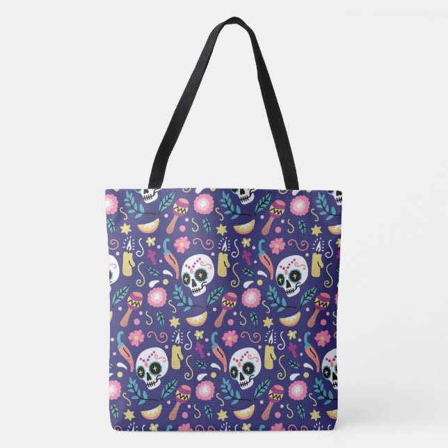 Skulls Tote Bag (Front)
