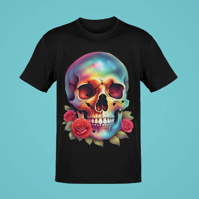Skulls w/Snakes or Roses Colour Art Collection  T-Shirt (Creator Uploaded)